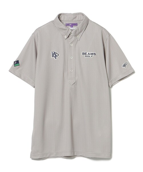 セール】PURPLE LABEL / スフィダンテ 千鳥 ボダンダウン ポロシャツ