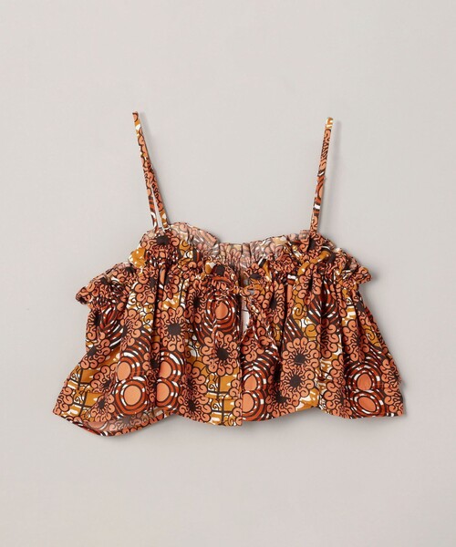 coen（コーエン）の「【スザンヌさんコラボ】Suuバティック柄マルチビスチェ（キャミソール・レディース・コバルトブルー/オレンジ・FREE）」の15枚目の写真