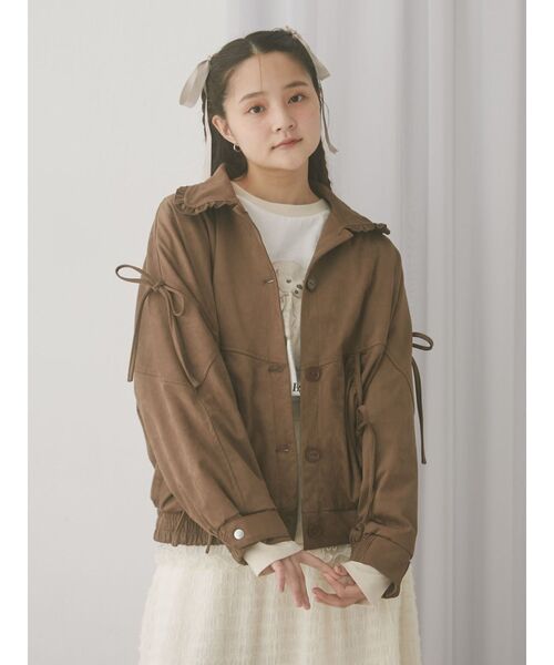 merry jenny（メリージェニー）の「baby bearラグランTee（Tシャツ/カットソー・レディース・ベージュ/イエロー/ブルー・FREE）」の17枚目の写真