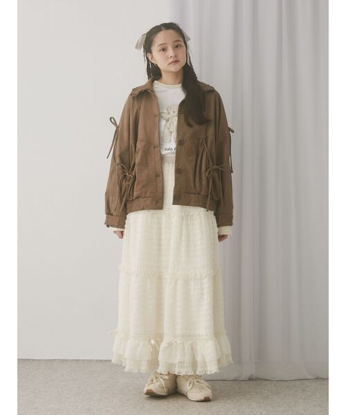 merry jenny（メリージェニー）の「baby bearラグランTee（Tシャツ/カットソー・レディース・ベージュ/イエロー/ブルー・FREE）」の19枚目の写真