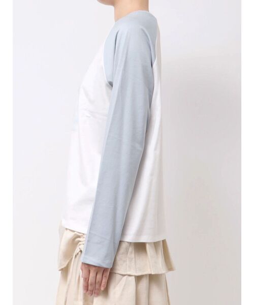 merry jenny（メリージェニー）の「baby bearラグランTee（Tシャツ/カットソー・レディース・ベージュ/イエロー/ブルー・FREE）」の21枚目の写真