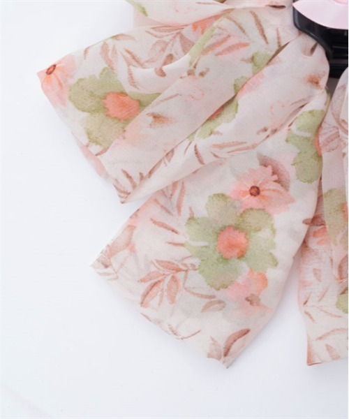 axes femme（アクシーズファム）の「シフォンリボンクリップ（バレッタ/ヘアクリップ・レディース・キナリ/パープル/ブラック・FREE）」の7枚目の写真