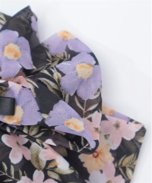 axes femme（アクシーズファム）の「シフォンリボンクリップ（バレッタ/ヘアクリップ・レディース・キナリ/パープル/ブラック・FREE）」の11枚目の写真