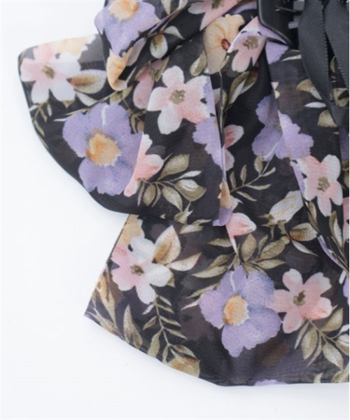 axes femme（アクシーズファム）の「シフォンリボンクリップ（バレッタ/ヘアクリップ・レディース・キナリ/パープル/ブラック・FREE）」の12枚目の写真