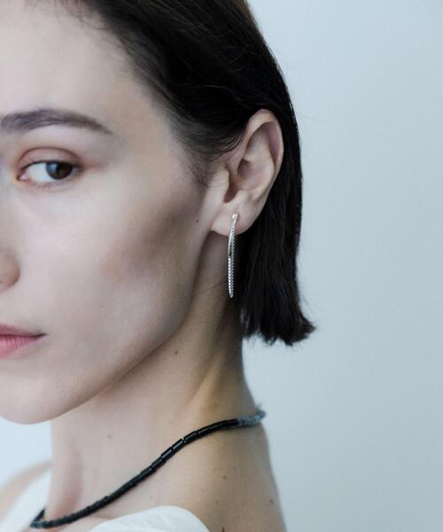 SMELLY(スメリー)の「SMELLY so’ combination chain earring(イヤリング・レディース・シルバー・-)」の3枚目の写真
