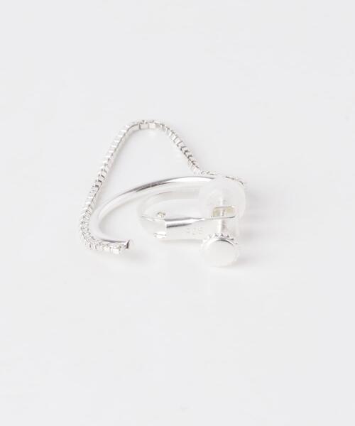 SMELLY(スメリー)の「SMELLY so’ combination chain earring(イヤリング・レディース・シルバー・-)」の9枚目の写真