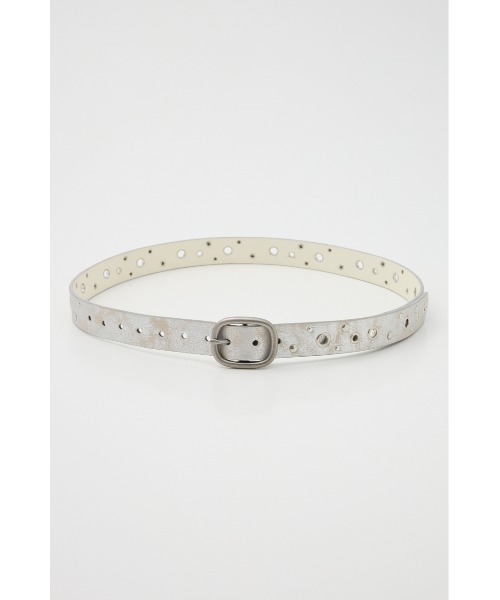 LAGUA GEM STUDS BELT FLARE 25インチ LAGUA GEM | STUDS BELT FLARE デニム (ストレート ) |SHEL'TTER