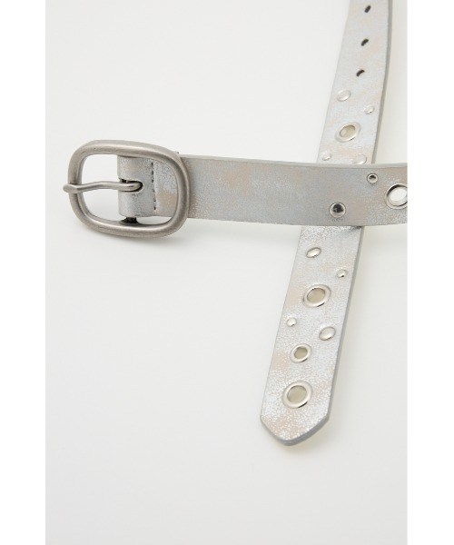 LAGUA GEM STUDS BELT FLARE 25インチ LAGUA GEM | STUDS BELT FLARE デニム (ストレート ) |SHEL'TTER