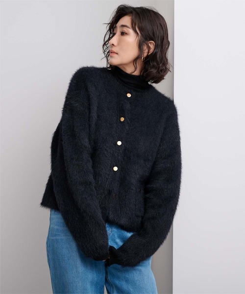 poláura シャギーニットカーディガン シャギーニットカーディガン – poláura OFFICIAL ONLINE STORE