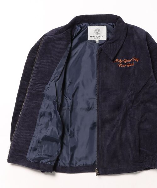 MAKE YOUR DAY（メイクユアデイ）の「コールテンワッペンブルゾン■80～140cm（ブルゾン・キッズ・ネイビー/ブラウン・120/110/100/140/130/90/80）」の22枚目の写真