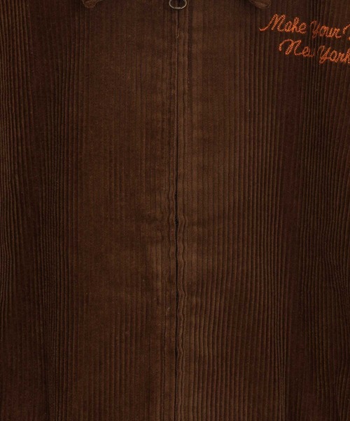 MAKE YOUR DAY（メイクユアデイ）の「コールテンワッペンブルゾン■80～140cm（ブルゾン・キッズ・ネイビー/ブラウン・120/110/100/140/130/90/80）」の17枚目の写真