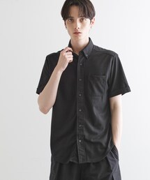 tk.TAKEO KIKUCHI（ティーケータケオキクチ）の「バーズアイカノコポロシャツ（シャツ/ブラウス）」