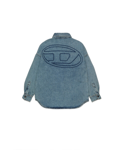 DIESEL(ディーゼル)の「キッズ デニムシャツ CKAMA(シャツ/ブラウス・キッズ・インディゴブルー・12Y/4Y/8Y/10Y/16Y/14Y/6Y)」の2枚目の写真