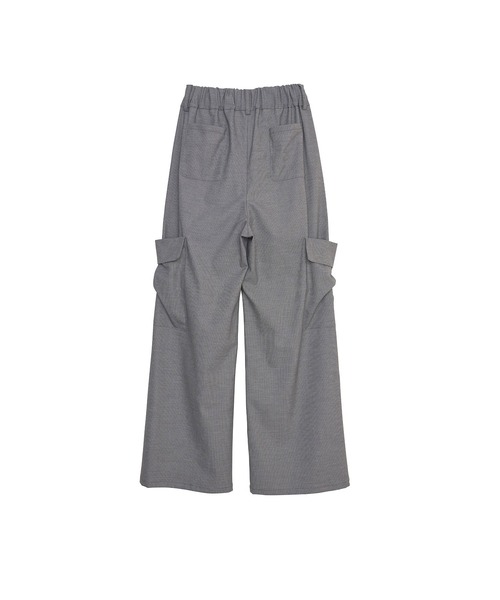 Nora Lily(ノラリリー)の「【Nora Lily】「elle」Seabreeze Stripe Cargo Pants(カーゴパンツ・レディース・ブラック系/グレー系・FREE)」の17枚目の写真
