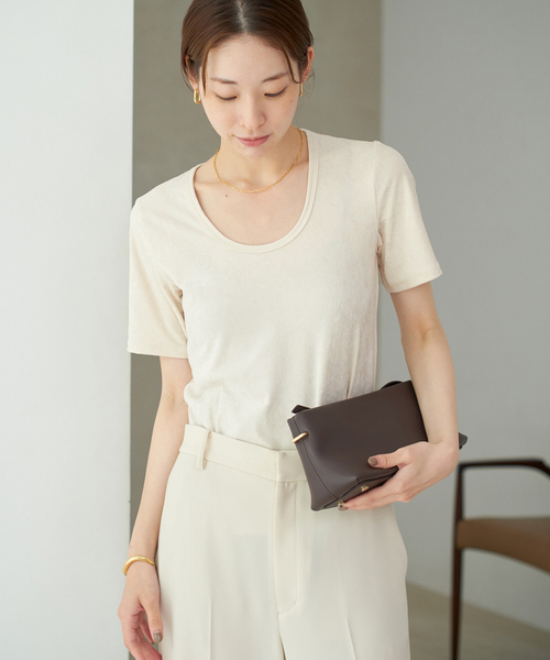 Plage velour Tシャツ velour Tシャツ（Tシャツ/カットソー）｜Plage（プラージュ）の