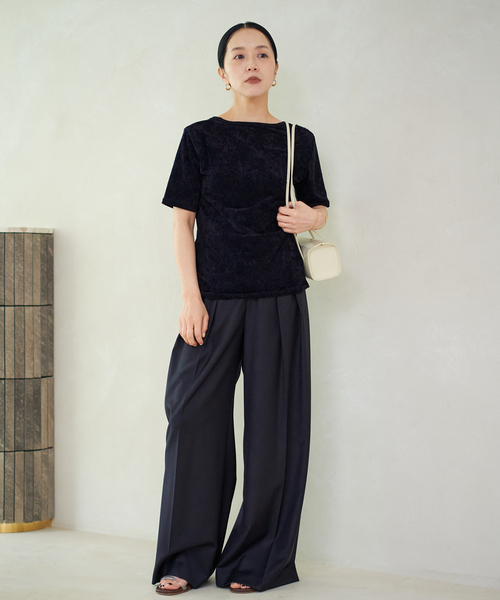 Plage velour Tシャツ velour Tシャツ（Tシャツ／カットソー）｜Plage（プラージュ）の
