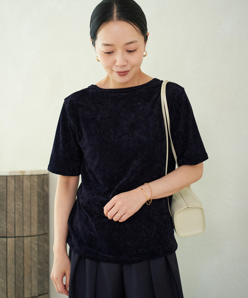 Plage velour Tシャツ velour Tシャツ（Tシャツ／カットソー）｜Plage（プラージュ）の