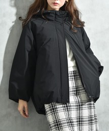 INTERPLANET | バックコートフィルムタフタダウンコート(ダウンジャケット/コート)