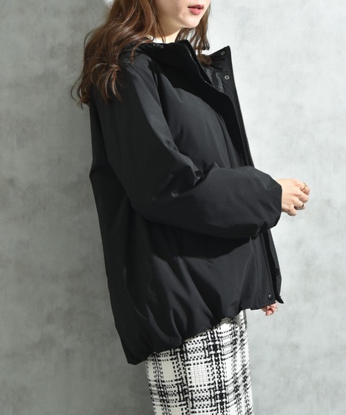 セール】バックコートフィルムタフタダウンコート（ダウンジャケット