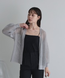 【ZOZO限定】メッシュカーディガン