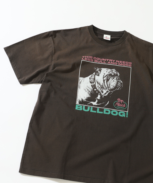 MACK TRUCKS / マック・トラックス 別注 フェード プリント T