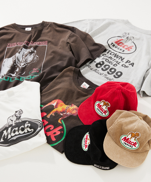 JOURNAL STANDARD relume(ジャーナルスタンダード レリューム)の「MACK TRUCKS / マック・トラックス 別注 フェード プリント Tシャツ(Tシャツ/カットソー・メンズ・ホワイト/ブラック系その他/チャコールグレー/ブラック・MEDIUM/LARGE)」の5枚目の写真