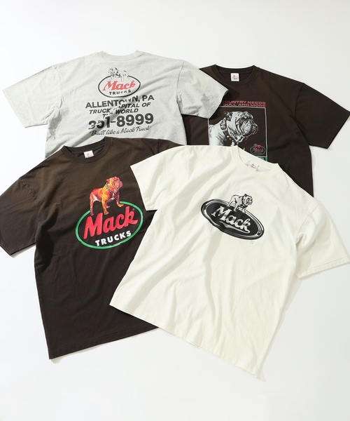JOURNAL STANDARD relume(ジャーナルスタンダード レリューム)の「MACK TRUCKS / マック・トラックス 別注 フェード プリント Tシャツ(Tシャツ/カットソー・メンズ・ホワイト/ブラック系その他/チャコールグレー/ブラック・MEDIUM/LARGE)」の7枚目の写真
