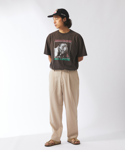 JOURNAL STANDARD relume(ジャーナルスタンダード レリューム)の「MACK TRUCKS / マック・トラックス 別注 フェード プリント Tシャツ(Tシャツ/カットソー・メンズ・ホワイト/ブラック系その他/チャコールグレー/ブラック・MEDIUM/LARGE)」の10枚目の写真