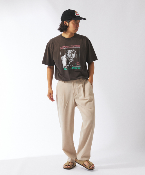 JOURNAL STANDARD relume(ジャーナルスタンダード レリューム)の「MACK TRUCKS / マック・トラックス 別注 フェード プリント Tシャツ(Tシャツ/カットソー・メンズ・ホワイト/ブラック系その他/チャコールグレー/ブラック・MEDIUM/LARGE)」の20枚目の写真