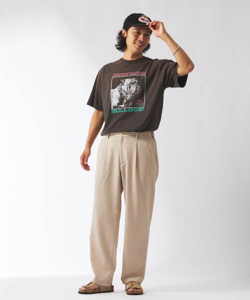 JOURNAL STANDARD relume(ジャーナルスタンダード レリューム)の「MACK TRUCKS / マック・トラックス 別注 フェード プリント Tシャツ(Tシャツ/カットソー・メンズ・ホワイト/ブラック系その他/チャコールグレー/ブラック・MEDIUM/LARGE)」の21枚目の写真