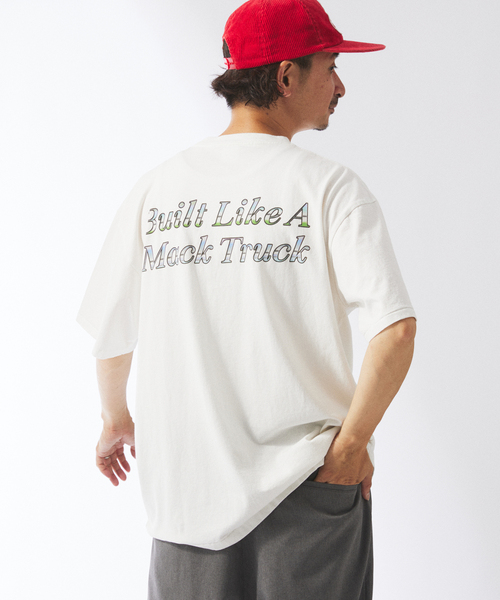 MACK TRUCKS / マック・トラックス 別注 フェード プリント T