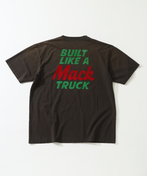 MACK TRUCKS / マック・トラックス 別注 フェード プリント T