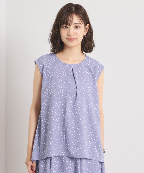 ブラウス シャツ 「UVカット/すぐ乾く」アクティブシャツ レディース INDIVI ブラウス シャツ 「通気性撥水／UV／SETUP可能
