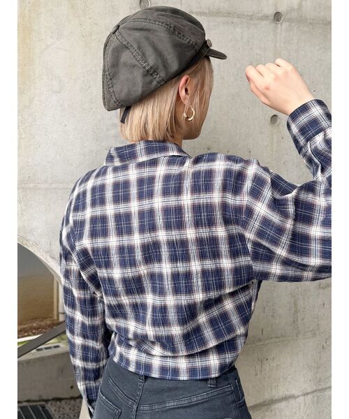 MURUA（ムルーア）の「ヴィンテージライクキャスケット（キャスケット・レディース・カーキ・FREE）」の13枚目の写真