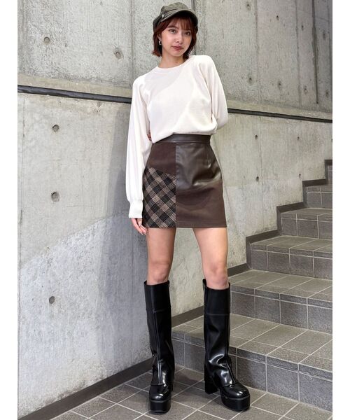 MURUA（ムルーア）の「ヴィンテージライクキャスケット（キャスケット・レディース・カーキ・FREE）」の17枚目の写真