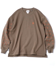 10.3ozジムモンスター刺繍スウェットビッグTEE