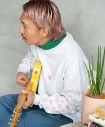 10.3ozジムモンスター刺繍スウェットビッグTEE