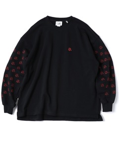 10.3ozジムモンスター刺繍スウェットビッグTEE