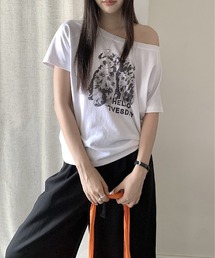 オフショルダー」に該当するトップス（ホワイト/白色系