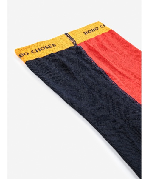 BOBO CHOSES(ボボショーズ)の「Tic Tac Toe tights(タイツ/ストッキング・キッズ・マルチ・26-28/23-25/29-31/32-34/35-37)」の2枚目の写真