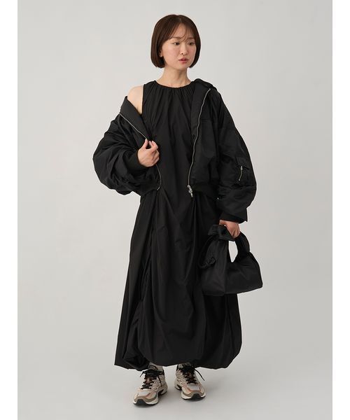 emmi（エミ）の「フード付き2wayボンバーブルゾン（ブルゾン）」 - WEAR