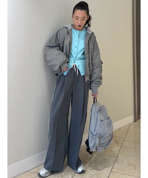 フード付き2wayボンバーブルゾン（ブルゾン）｜emmi（エミ）の