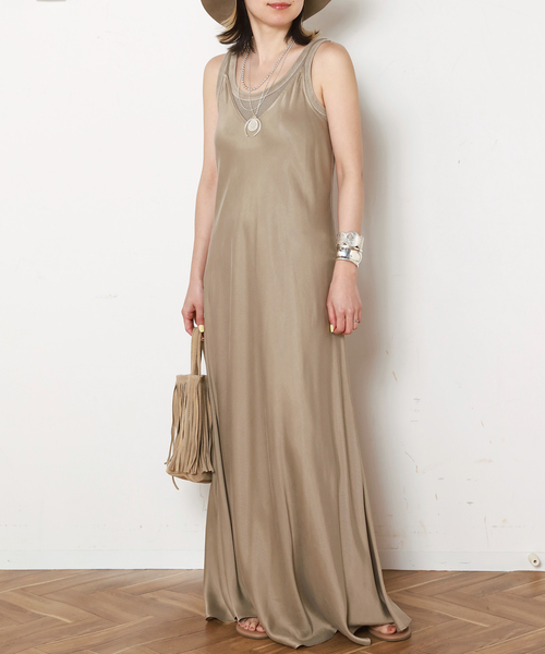 Cu/R Camisole Dress（ワンピース）｜EVERYDAY I LIKE.（エヴリディ