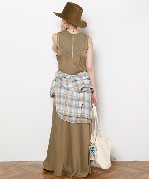 Cu/R Camisole Dress（ワンピース）｜EVERYDAY I LIKE.（エヴリディ