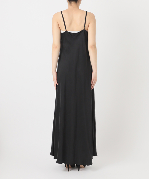 EVERYDAY I LIKE.（エヴリディアイライク）の「* Cu/R Camisole Dress（ワンピース・レディース・タン/ベージュ/ブラック・36/38）」の12枚目の写真