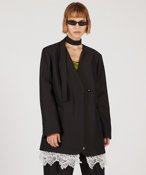 PRANK PROJECT グランピアンズウールノーカラージャケット グランピアンズウールノーカラージャケット / Grand Pianist