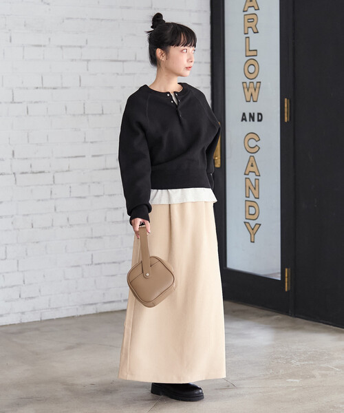 セール】ベロアライク コーデュロイスカート/コーデュロイ マキシ