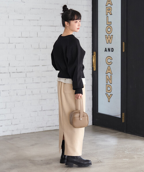 セール】ベロアライク コーデュロイスカート/コーデュロイ マキシ