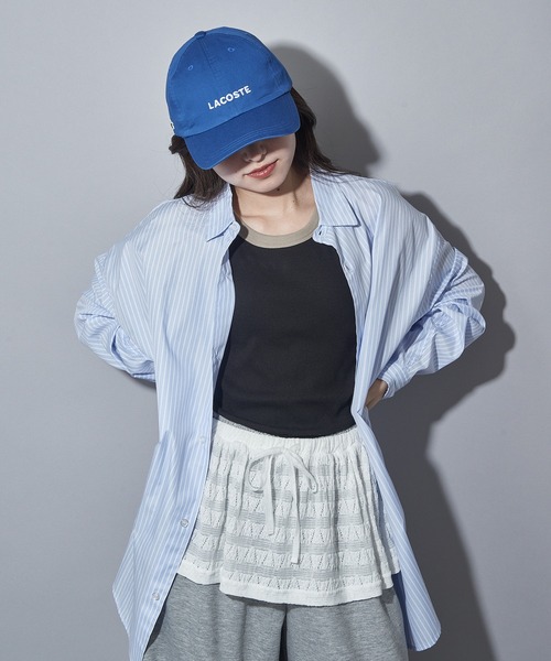 LACOSTE(ラコステ)の「【LACOSTE】ロゴキャップ L1316 CBS(キャップ・メンズ・ホワイト/ブルー・FREE)」の14枚目の写真