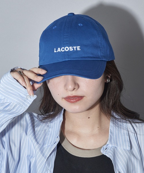 LACOSTE(ラコステ)の「【LACOSTE】ロゴキャップ L1316 CBS(キャップ・メンズ・ホワイト/ブルー・FREE)」の10枚目の写真